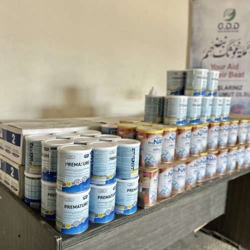 Project for Distributing Infant Formula and Baby Diapers to Displaced Families in Gaza