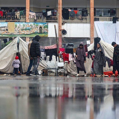 This is how the people of the tents describe winter in Gaza!