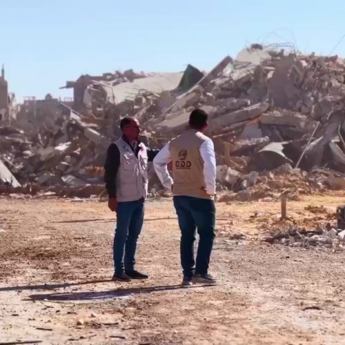 GDD Team in Rafah After the Ceasefire