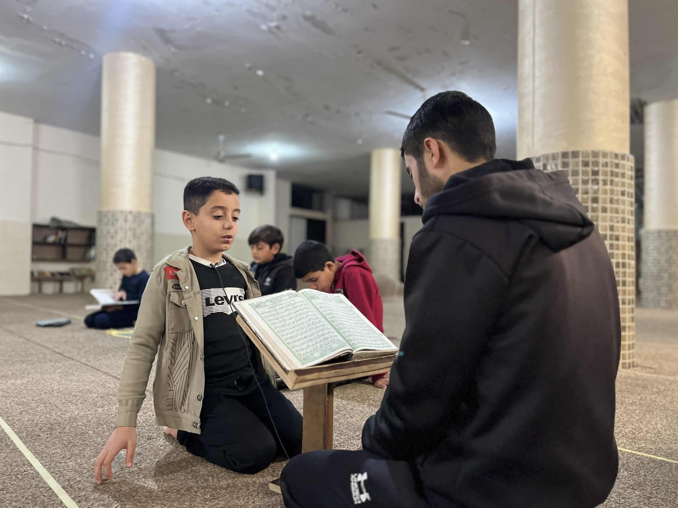 مشروع حلقات تحفيظ القرآن الكريم في غزة