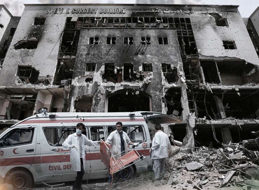 القطاع الصحي يحتضر في غزة