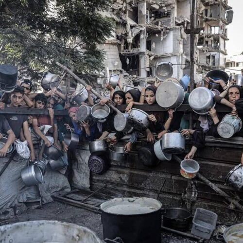 GAZA IS DYING OF STARVATION