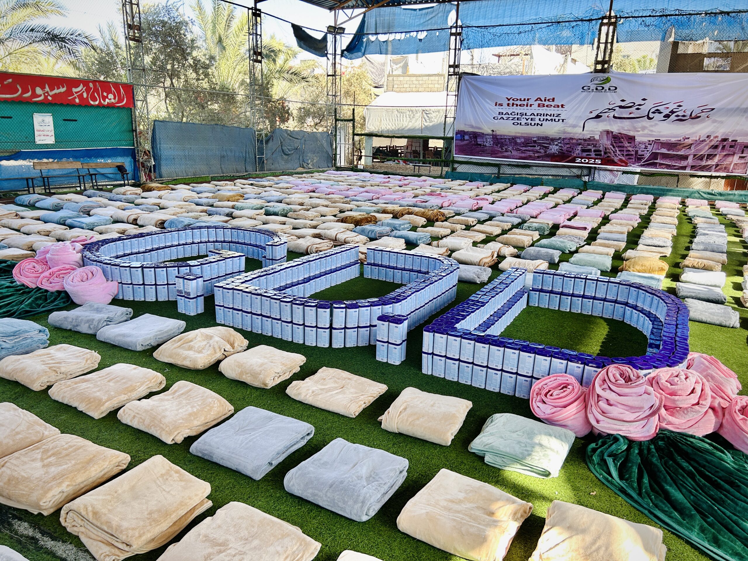 Gazze Destek launches its Winter Campaign for displaced families in Gaza